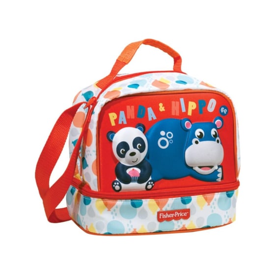 Τσαντάκι Φαγητού Ισοθερμικό Gim Οβάλ Hippo Fisher Price image 0