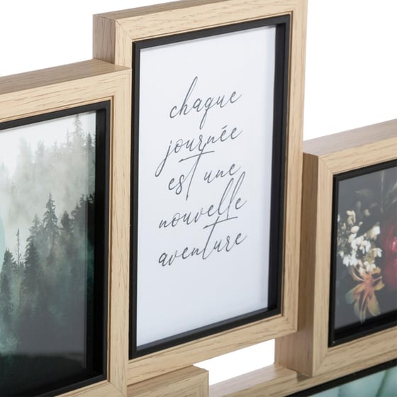 Κορνίζα Τοίχου Aria Trade Ξύλινη 47.5x3x34.2 cm - Φυσικό image 1