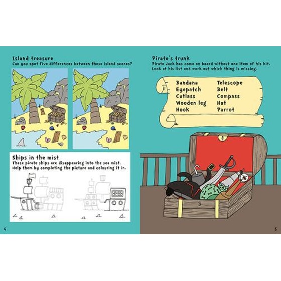Pirate Adventure Activity Book image 1