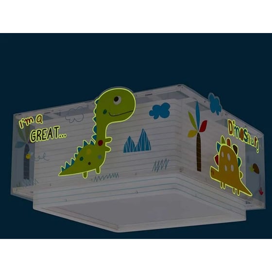 Παιδικό Φωτιστικό Οροφής Ango Dinos Πλαφονιέρα 73456 image 5
