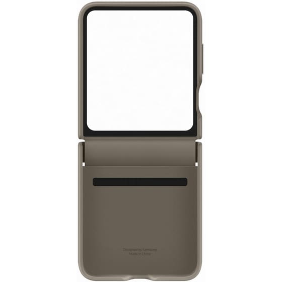 Θήκη Samsung  Galaxy Z Flip5 - Samsung Flap Eco-Leather Case - Etoupe image 5