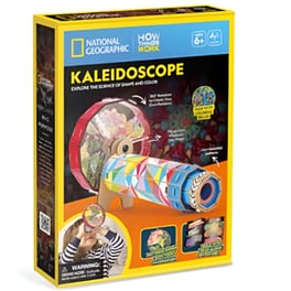 3D Παζλ Cubic Fun Μεγάλο Καλειδοσκόπιο National Geographic (96 Κομμάτια)