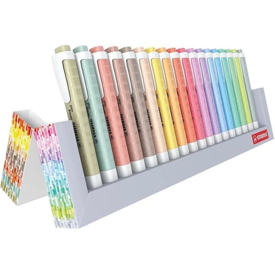 Μαρκαδόρος Υπογράμμισης Stabilo Swing Deskset Pastel & Nature (18 Τεμάχια) image 2