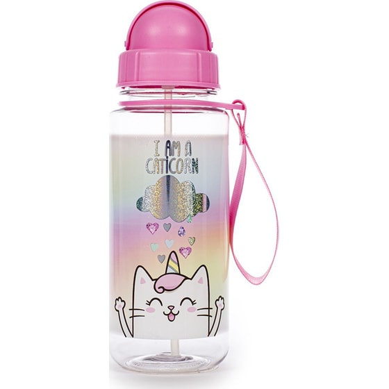 Παγούρι με Καλαμάκι Dream Pop Caticorn 414 ml image 1