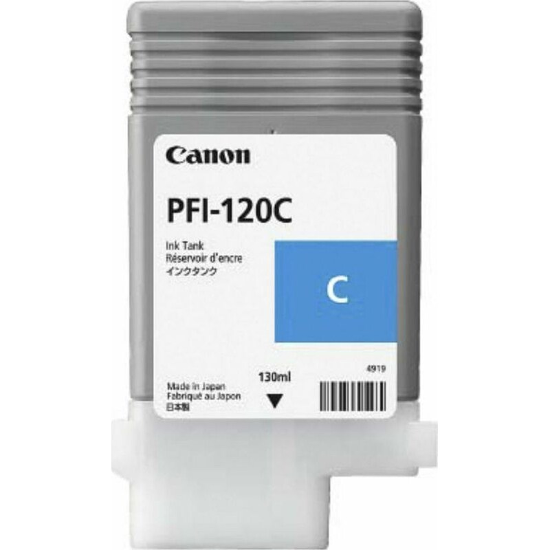 Canon PFI-120C Κυανό Μελάνι Εκτυπωτή 2886C001