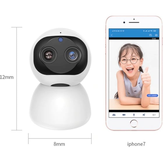 Ασύρματη IP Camera Andowl Q-S2099 2K Επιτραπέζια με Λειτουργία Pan & Tilt image 4
