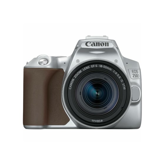 DSLR Canon EOS 250D & Φακός 18-55mm IS STM - Ασημί image 0