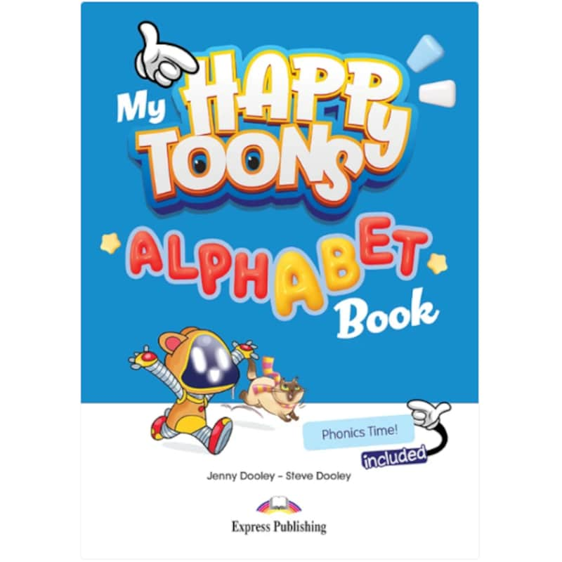 My Happy Toons Alphabet Book Junior A