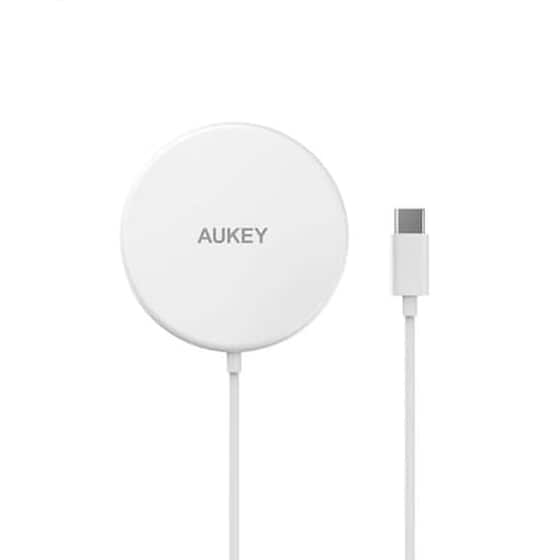 Ασύρματος Φορτιστής Aukey Lc-a1w Aircore Magsafe 15W - White image 0