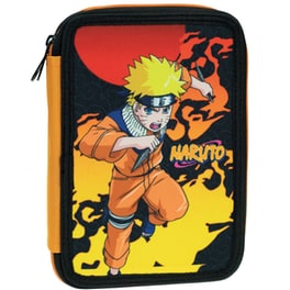 Κασετίνα Παραλληλόγραμμη Naruto Διπλή