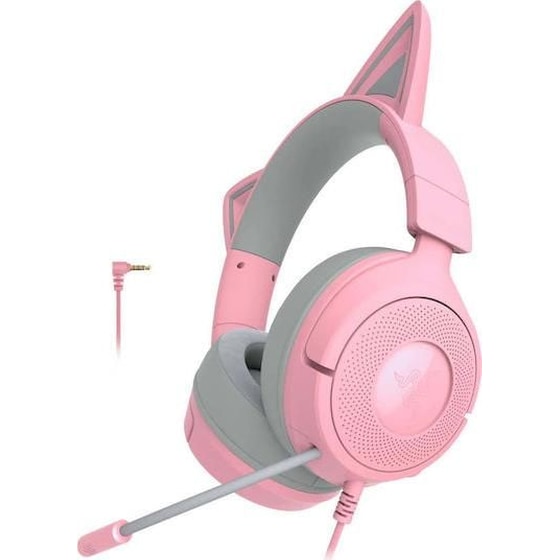Ενσύρματα Gaming Ακουστικά Κεφαλής Razer Kraken Kitty V3 X - Pink image 5