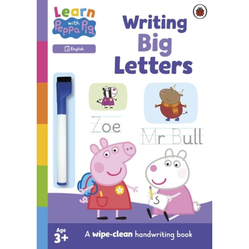 Learn with Peppa: Writing Big Letters