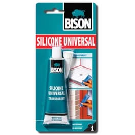 Κόλλα Bison Silicone Universal Διάφανη 60Ml Bl