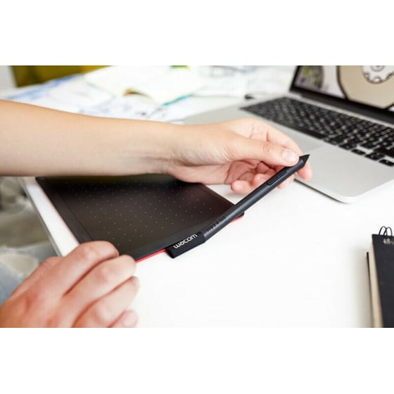 Γραφίδα & Ταμπλέτα Wacom One - Μαύρο/Κόκκινο image 5