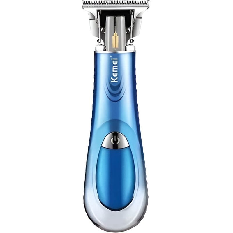 KEMEI KM-2297 Κουρευτική Μηχανή Επαναφορτιζόμενη Γαλάζιο KEMEI