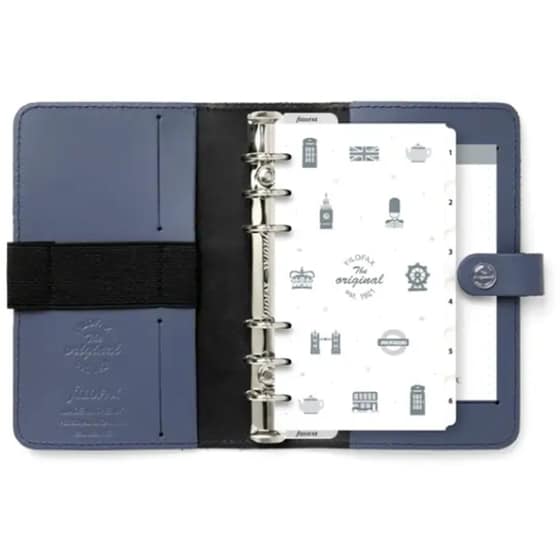 Σημειωματάριο Filofax Per the Original Midnight Blue image 3