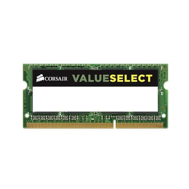 CORSAIR Μνήμη Ram Corsair Value Select CMSO8GX3M1C1600C11 DDR3L 8GB 1600MHz για Laptop