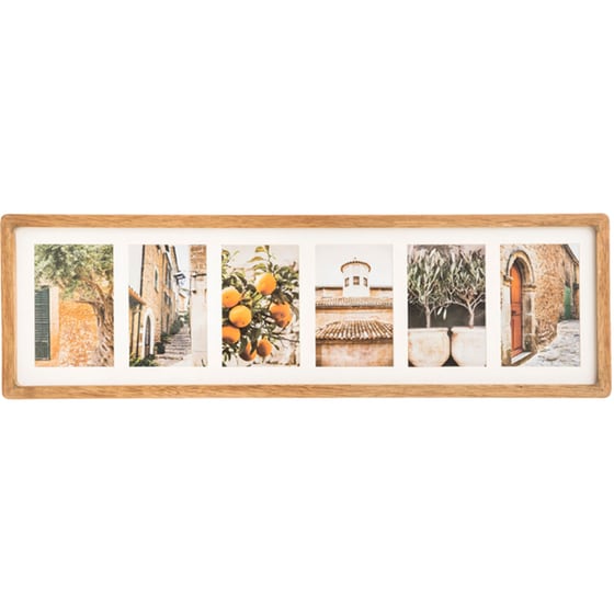 Κορνίζα Τοίχου Spitishop Ξύλινη 70x1.8x21 cm - Καφέ image 0