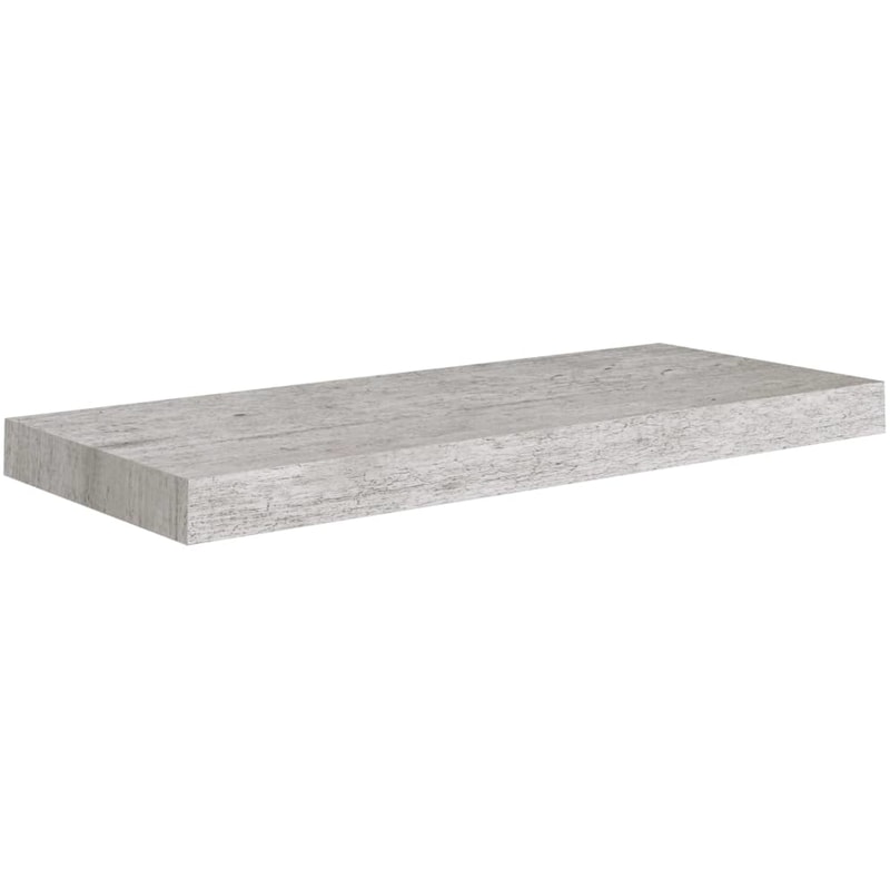 VIDAXL Ράφι Τοίχου VidaXL από MDF 60x23.5 cm - Γκρι