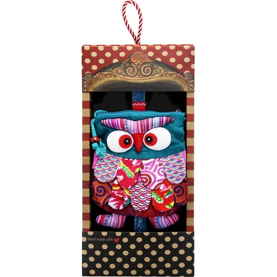 Λαμπάδα Synchronia Τσαντάκι Κουκουβάγια - Πετρόλ image 0