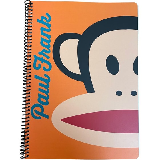 Τετράδιο Σπιράλ Paul Frank Α4 2 Θεμάτων Boy Party (1 Τεμάχιο) image 0