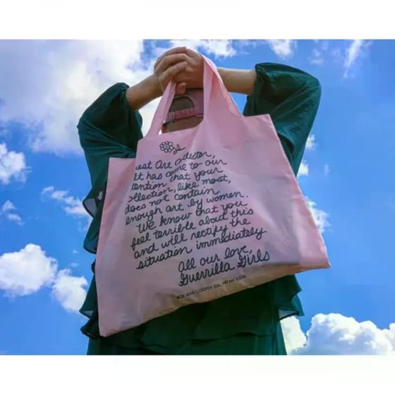 Τσάντα&nbsp;Αναδιπλούμενη Loqi&nbsp;Guerrilla&nbsp;Girls&nbsp;Dearest&nbsp;Art image 1