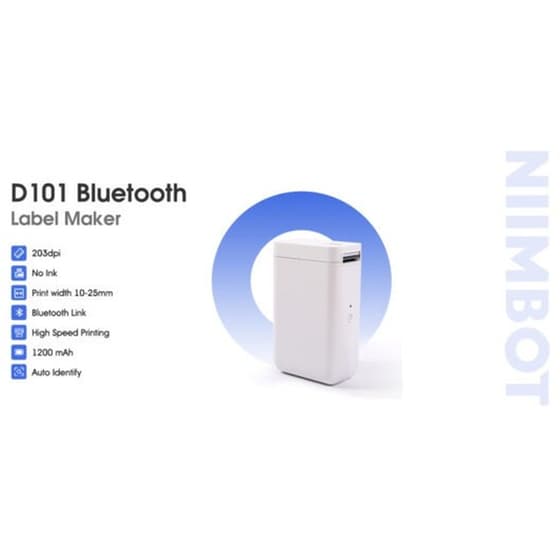 NIIMBOT Thermal D101-W White Θερμικός Εκτυπωτής image 11