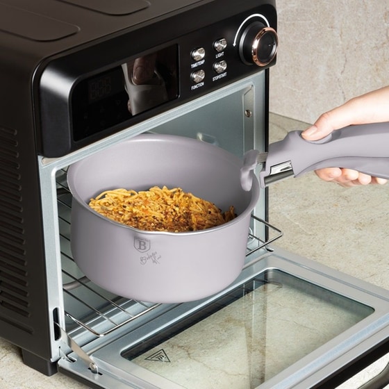 Σετ Μαγειρικά Σκεύη BERLINGER BH-8251 12 τμχ Γκρι image 2