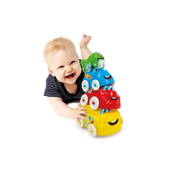 Baby Clementoni Πυραμιδα Με Οχηματα 1000-17111 image 3