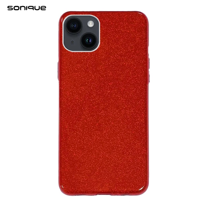 SONIQUE Θήκη Apple iPhone 14 Plus - Sonique Armor Clear - Shiny Κόκκινο