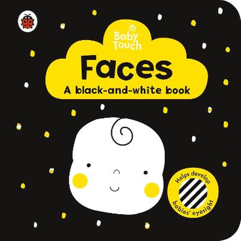 Baby Touch- Faces- a black-and white-book 1409622