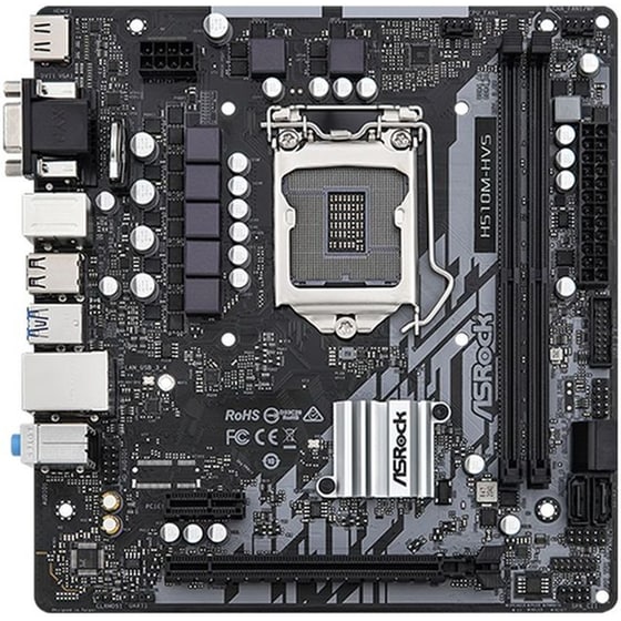 Asrock H510M-HVS R2.0 Intel H510 Micro ATX με Socket Intel 1200 image 0