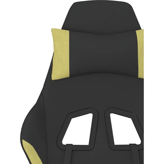 Καρέκλα Gaming VIDAXL 345506 με Υποπόδιο - Μαύρο image 8