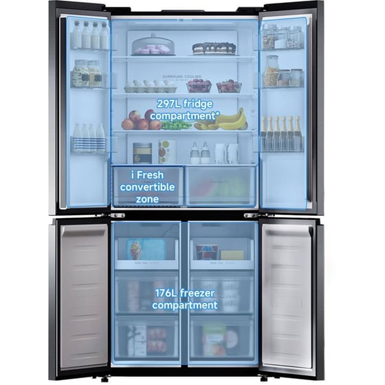 XIAOMI MIJIA LTP4567GR No Frost 502 Lt Inox Ψυγείο Ντουλάπα image 19