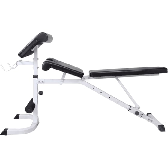 Σετ Ρυθμιζόμενος Πάγκος Γυμναστικής VidaXL 150x45cm - Μαύρος image 5