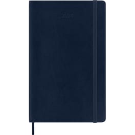 Ημερολόγιο Εβδομαδιαίο Moleskine 2024 12Μ L Sap. Blue Μαλακό
