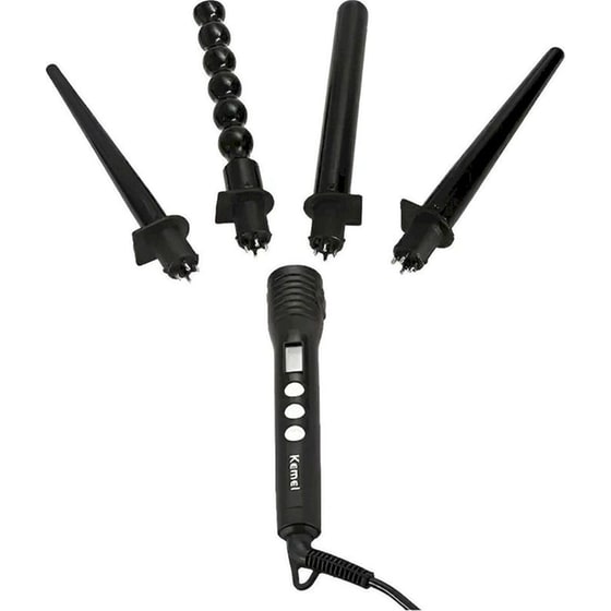 Ψαλίδι Μαλλιών Kemei Ferro Pro 4 In1 KM-4083 59 W Μαύρο image 6