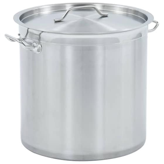 Μαρμίτα VIDAXL Από Ανοξείδωτο Ατσάλι 35 x 35 cm 33 L Inox image 0