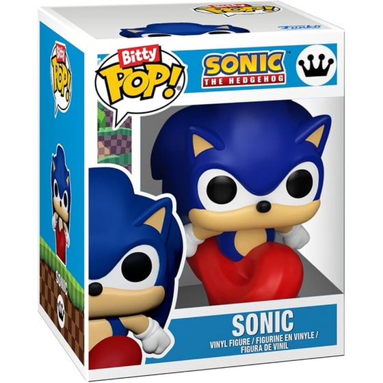 Funko Bitty Pop! 4-Pack: Sonic The Hedgehog - Sonic, Amy, Tails, Knuckles Vinyl Figures image 1