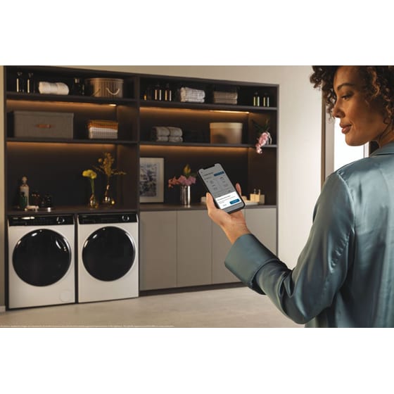 HAIER HW90-B14959EU1-S 9 kg 1.400 Στροφές Λευκό με Wi-Fi Πλυντήριο Ρούχων image 19