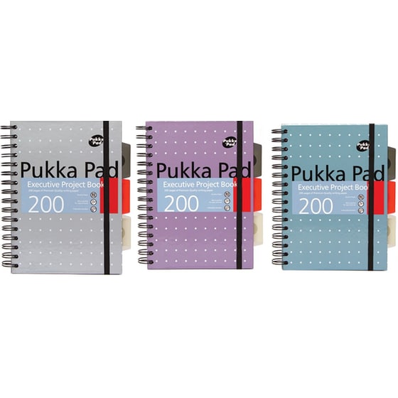 Τετράδιο Σπιράλ PUKKA B5 3 Θεμάτων (1 Τεμάχιο) image 0