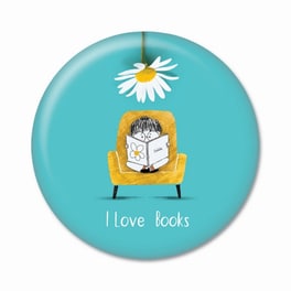 Μαγνητάκι GNF Thinkofme Medium I Love My Books - Μπλε