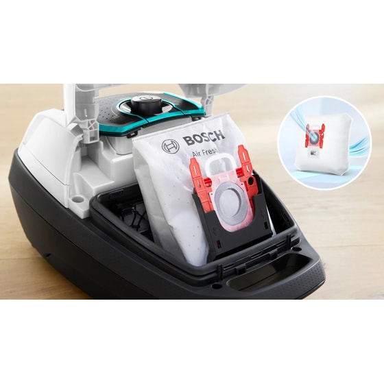 BOSCH BGL8HYG0 WH 890 W με Σακούλα 5 L Λευκό Ηλεκτρική Σκούπα image 7