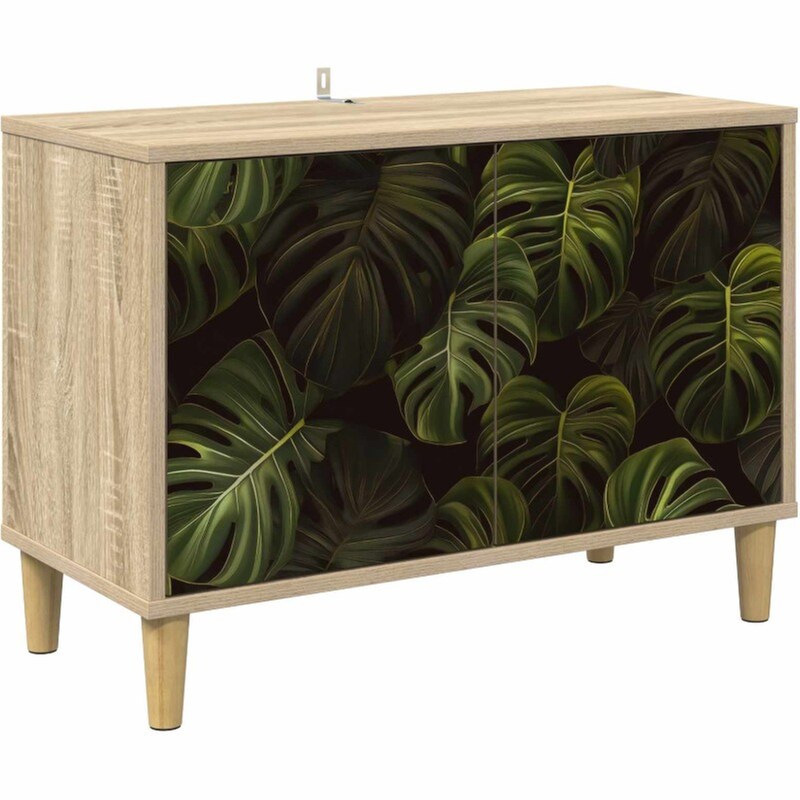 Έπιπλο Τηλεόρασης VidaXL ELBURG 69 x 33 x 50 cm - Sonoma Δρυς