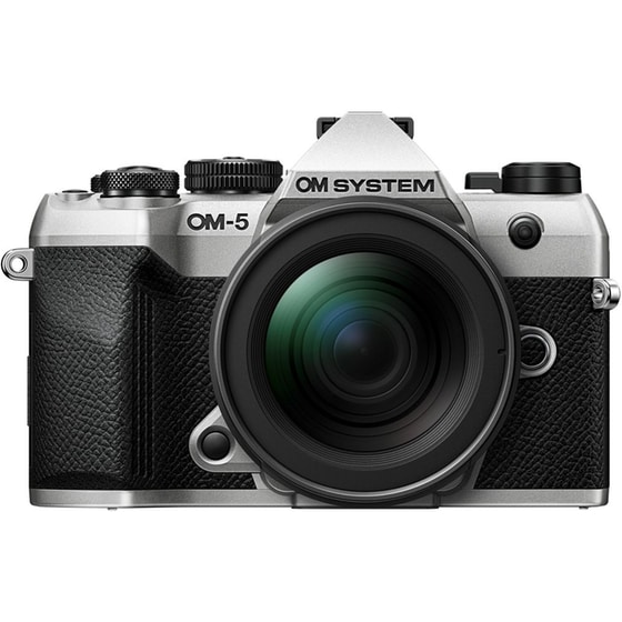 Φωτογραφική Μηχανή Mirrorless Olympus OM-5 Mark II & Φακός M.Zuiko Digital 12-45mm F4 PRO - Silver image 0