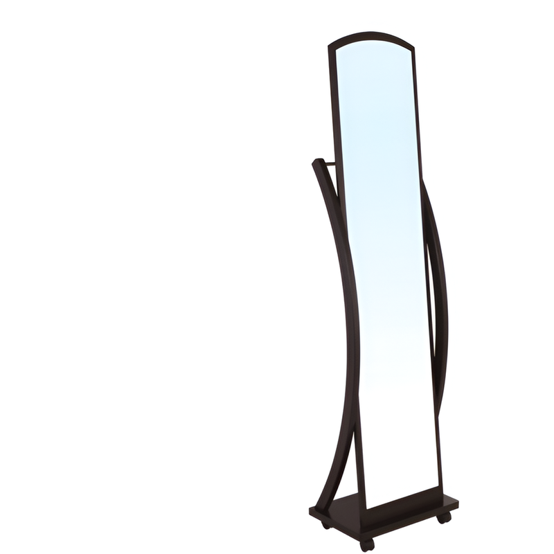 Καθρέπτης Δαπέδου Woodwell Mdf 44x29x165 cm - Καφέ WOODWELL