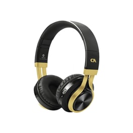 Crystal Audio BT-01 Ασύρματα Ακουστικά Κεφαλής - Μαύρο/Χρυσό