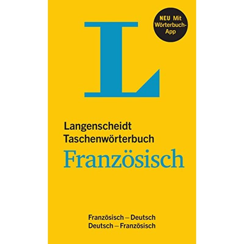 Langenscheidt Taschenwörterbuch Franzosisch-Buch und App Franzosisch-Deutsch-Deutsch-Franzosisch