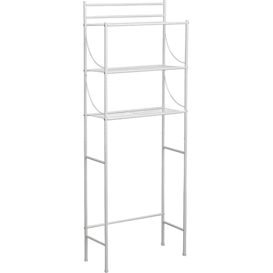 Ραφιέρα Μπάνιου Spitishop Μεταλλική 59x25x156cm - Λευκό image 0
