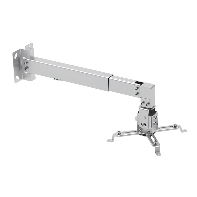 CABLETECH Βάση Projector Επιτοίχια Cabletech UCH0148 με Βραχίονα έως 20 kg - Ασημί